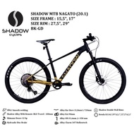 fj6f Sepeda Gunung 27.5/29 inch MTB Shadow Nagato Deore 12 Speed