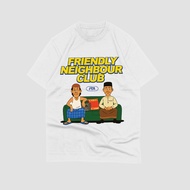 Funtee 250gsm Oversized T-shirt Friendly Neighbour Club