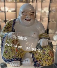 專業上門回收 古董石灣公仔 陶瓷公仔 瓷器 擺件 笑佛 福祿壽 鐘馗 關公 觀音 等等