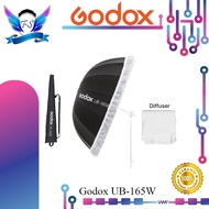 Godox UB-165W Parallel Umbrella 165cm White and DPU-165T Translucent Diffuser - UB165W