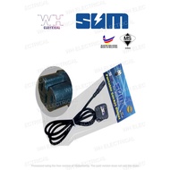 SUM ELECTRIC KETTLE / RICE COOKER POWER CORD WITH SIRIM [3PIN PLUG TOP] (1.5M)