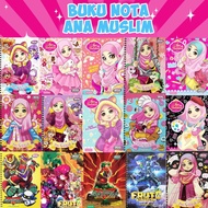 COMPLETE 15 BUKU NOTA ANA MUSLIM / NOTEBOOK COMEL (100% BERWARNA, SIZE A5) HADIAH KANAK-KANAK / BUDA