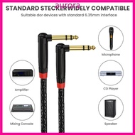 Auro 6 35mm 1 4inch to 6 35mm 1 4inch Headphone Adapter 90 Degree Right Angled