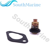 Boat Motor 855676002 8M0119207 Thermostat &amp; 27-853702005 Gasket for Mercury Marine Outboard Engine 8HP 15HP 20HP 25H