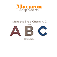 Alphabet Snap Charm A ถึง Z