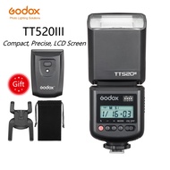 Godox TT520III Universal Camera Flash Electronic Speedlite Wireless Transmission for Sony Canon Niko