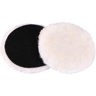 7" Wool Buffing Polish Pad Wool Buffing Polishing Pad Polisher for Car Kereta