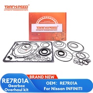TRANSPEED JR711E JR710 JR710E RE7R01A 7 Speed Automatic Transmission Overhaul Gasket Seal Kit for NI