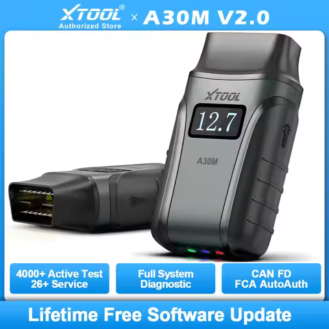 2025 XTOOL Anyscan A30M V2.0 Hot Version Update From A30D OBD2 BT Diagnostic Tools All Car Full Syst