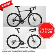 BIG PROMO Sepeda Road Bike JAVA SILURO 6 Disc 2025 2x12 Speed - Black 45