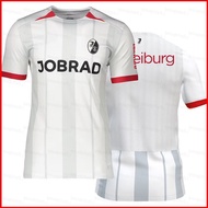 SY5 2024-2025 Bundesliga League SC Freiburg away Jersey no number Football Tshirt Child Adult Plus S