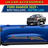 FORD RANGER T9 2023 RAPTOR SIDE DOOR PANEL COVER CLADDING MOULDING GARNISH LIP SKIRT SPOILER BODYKIT