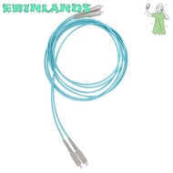 EBINLANDS Fiber Patch Cord, 50/125um Multimode Duplex OM3 Fiber Optic Cable, Fiber Jumper Cord 10 Gi