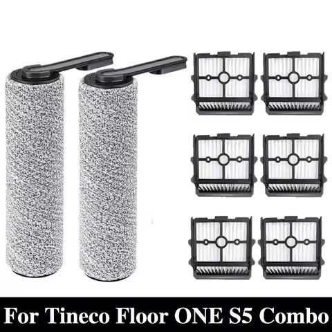 For Tineco Floor ONE S5 Combo Cordless Wet Dry Vacuum Cleaner Accessories Brush Roller And HEPA Filt