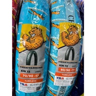 Tayar Cheetah King ( Kin 6240 ) Tubeless   70/90-17  80/90-17   Tyre Cutting T.T ( KIN 100 )  Tyre C