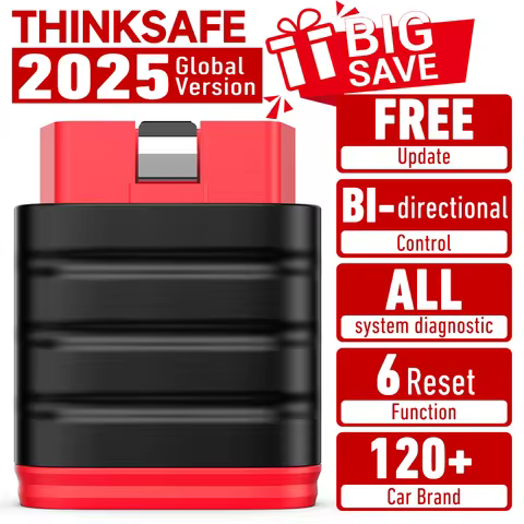 Thinkcar Thinksafe OBD2 Scanner Auto Code Reader OBD 2 For Car Diagnostic Tool Bi-directional Automo