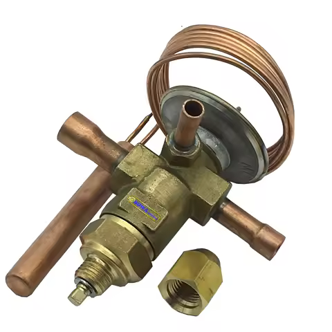 6~8HP, R404a thermostatic expansion valve matchig middle and low background pressure compressors suc