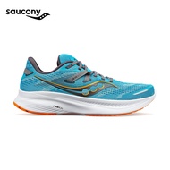 Saucony Men Guide 16 Wide Running Shoes - Agave / Marigold