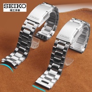 2024 High quality❧ 蔡-电子1 Seiko No. 5 steel strap original mechanical watch SEIKO waterproof matte brushed men's SNKM83J1 arc mouth bracelet