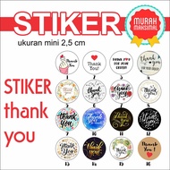 Thank YOU STICKER MINI THANKYOU THANK YOU STICKER THANK YOU STICKER OLSHOP LABEL