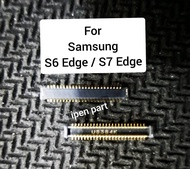 Konektor Lcd Samsung S6 S7 Edge Original Connector Socket