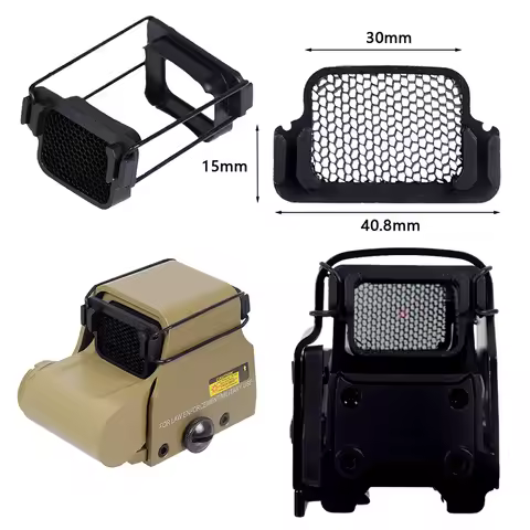 Tactical Cellular Network Lens Protector Cover Hunting Airosft EOTECH 551 552 553 558 557 Red Dot Ai