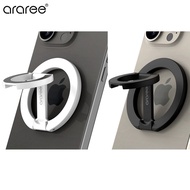 Araree ห่วงจับโทรศัพท์ A-RING เกาหลี MagSafe & ขาตั้งแบบพับ2ขั้นตอน