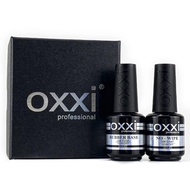 2X15ml Rubber Base,No Wipe Top Coat Gel Nail Polish