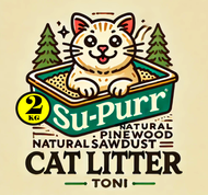 2KG Supurr Natural Pinewood Kusot Cat Litter