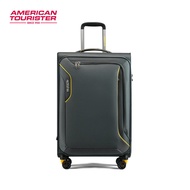 American Tourister น้ำหนักเบา กระเป๋าเดินทางแบบขยายได้ 20 นิ้วพกพากันน้ํา นุ่ม กระเป๋าเดินทางรหัสผ่า