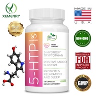 XEMENRY, containing 100 mg of 5-HTP derived from Ghana seed extract, is a dietary supplement suitabl