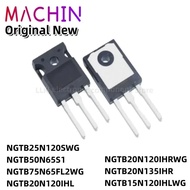 5pcs NGTB25N120SWG NGTB50N65S1 NGTB75N65FL2WG NGTB20N120IHL NGTB20N120IHRWG NGTB20N135IHR NGTB15N120
