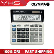 [แบรนด์เยอรมัน] เครื่องคิดเลขเดสก์ท็อปอิเล็กทรอนิกส์ Olympia DZ-868L II ที่มีตัวเลข12หลักหน้าจอขนาดใ