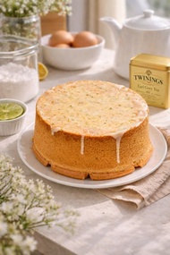 檸檬伯爵微光  6吋檸檬伯爵奶茶戚風蛋糕Lemon Earl Grey Glow