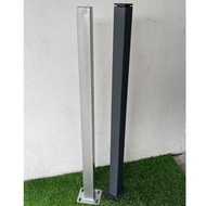 Tiang hollow 2x2 siap tapak 3-6 kaki