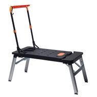 Ladder Feet Multifunctional Workbench Hand Frame Operating Table Mobile Horse Stool Trolley diy Alum