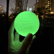 Big Pet Glowing Ball Dog Toy Pure Natural Rubber Outdoor Leakage Food Squishy Toys for Large Dogs Puppy Luminous S