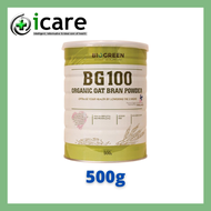 BIOGREEN BG100 OAT BRAN POWDER 500G ( EXP DATE : 02/2026 )