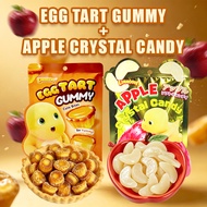 Liangdou x naiibong Rasa Susu Yang Kaya Egg Tart Gummy Cute Bites Renyah Luar Lembut Dalam