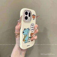 Suitable for oppofindx9 Phone Case High-End Feeling findx8ultra Shock-resistant Phone Case Funny Fun