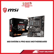MSI B450M A PRO MAX MOTHERBOARD