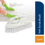 EDAY Iron Scrub Brush (Toilet Tiles Cleaning Brush with Handle)