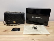 Vintage Chanel Diana classic flap patent leather