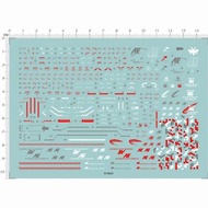 【水貼DECAL】7#61943 HG MSN-06S Sinanju Stein Ka gd