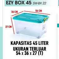 45 Liter Clear Container Box 45 L CB Container Plastic Box