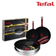 Tefal Unique Induction Premium Frying Pan 20cm+24cm+28cm+Multi Pan 28cm CT1-UQFP202428W28
