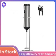 Frother Handheld Iron USB Rechargeable Milk Frother Mini Frother with Stand,Kitchen Hand Frother