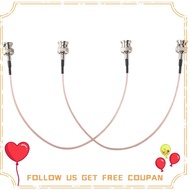2Pcs 3G HD SDI Cable BNC Cable 30cm 75 Ohm for Cameras  Video Equipment Supports HD-SDI 3G-SDI 4K 8K