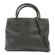 Tory Burch 牛皮皮革2 Way Shoulder金扣手挽肩背兩用袋