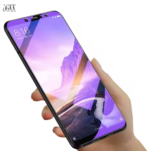 JGKK Anti-Blue Ray Tempered Glass For Xiaomi Mi Max 3 Max2 Mix 2S Mix2 Mix Mix3 5G Screen Protector 